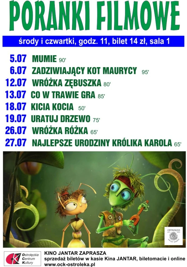 Wakacyjne Poranki Filmowe
