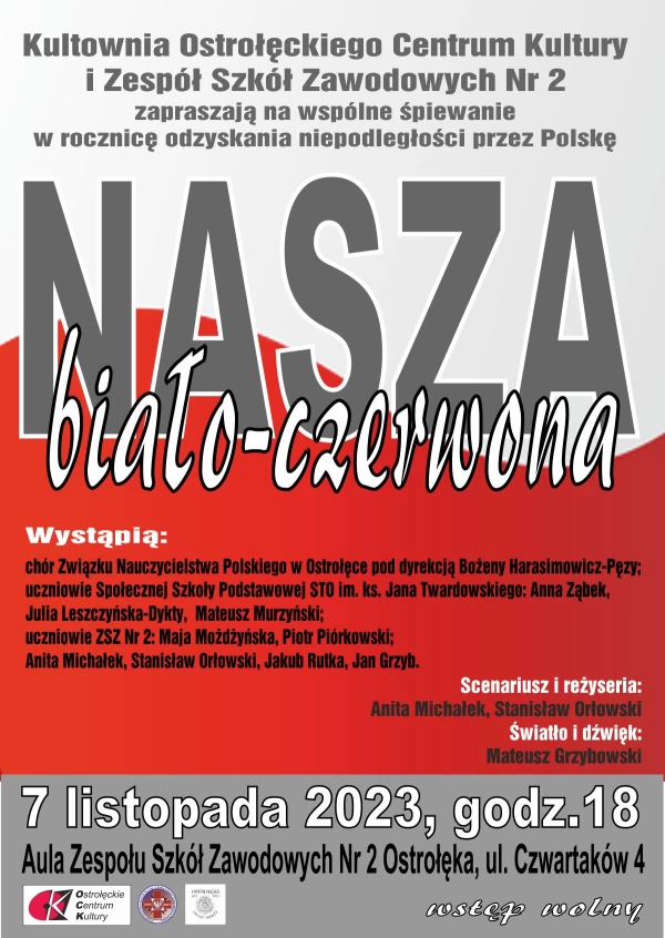 NASZA, BIAŁO-CZERWONA
