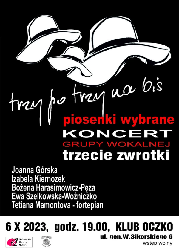 TRZY PO TRZY NA BIS