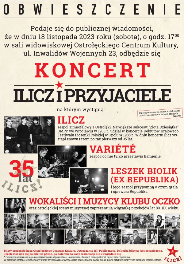 KONCERT ILICZ I PRZYJACIELE