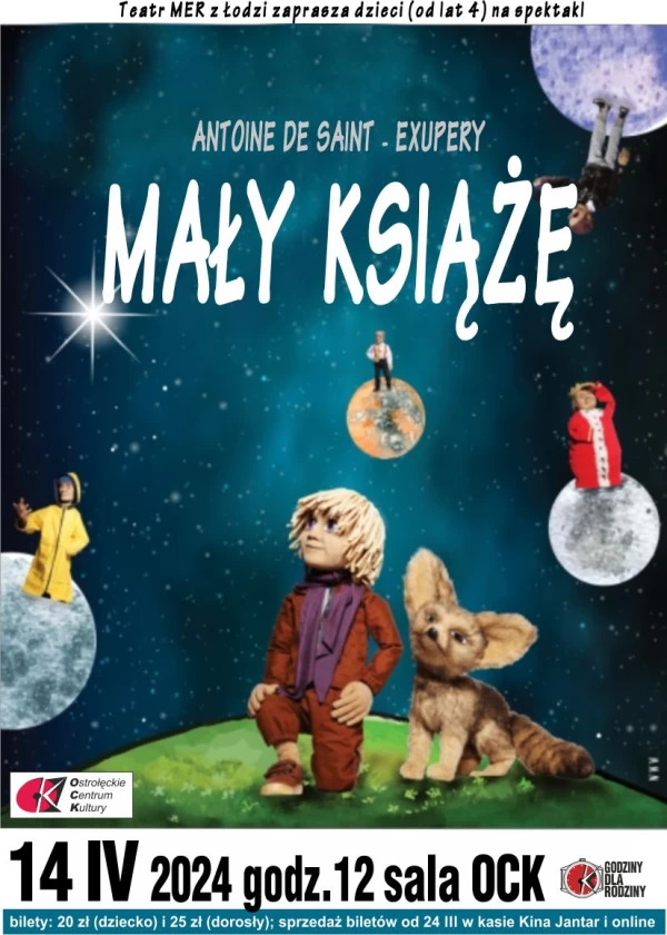 MAŁY KSIĄŻĘ - Godziny dla Rodziny