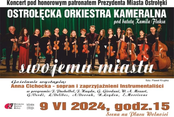 OSTROŁĘCKA ORKIESTRA KAMERALNA SWOJEMU MIASTU - koncert