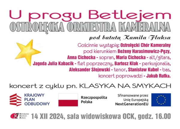 U PROGU BETLEJEM - koncert Ostrołęckiej Orkiestry Kameralnej