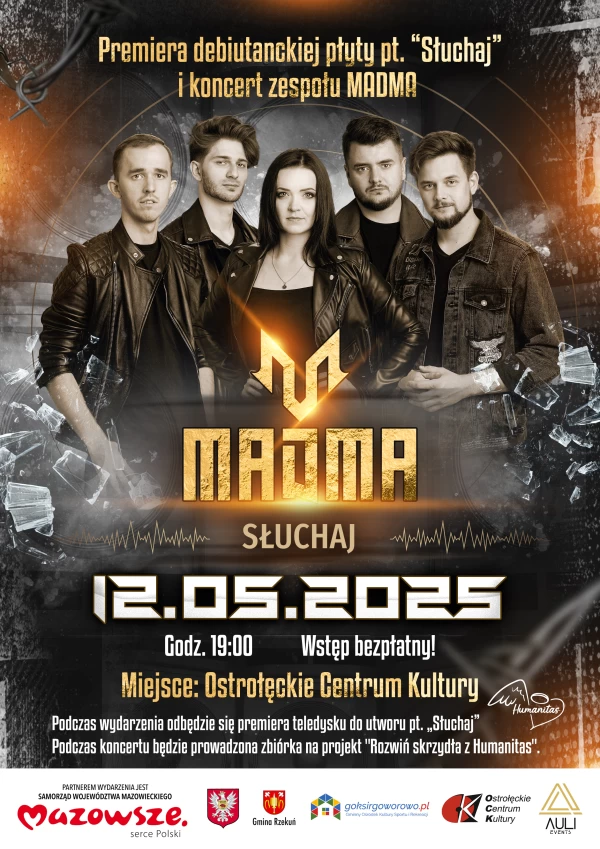 SŁUCHAJ - koncert zespołu MADMA