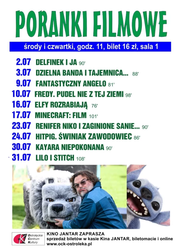 PORANKI FILMOWE - lipiec 2025