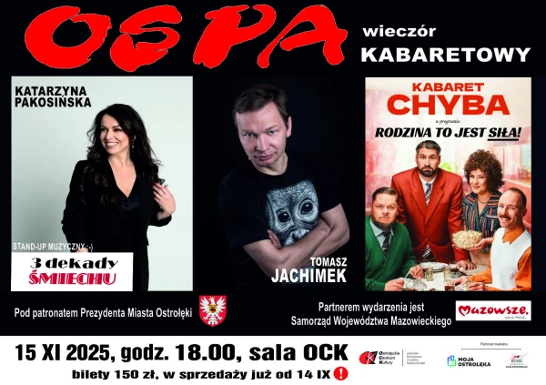 OSPA 2025 - WIECZÓR KABARETOWY