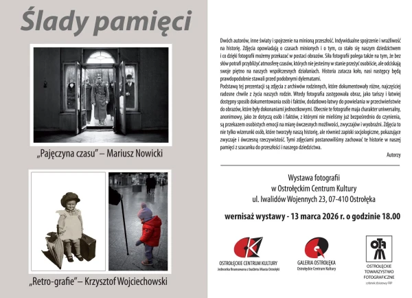 ŚLADY PAMIĘCI - wernisaż wystawy fotogrfii